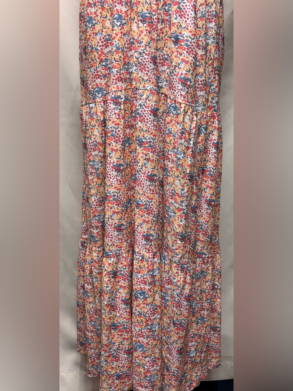 Nation LA Kira Smock Halter Floral Dress Size Medium NWT 100% Pima Cotton - Picture 6 of 11